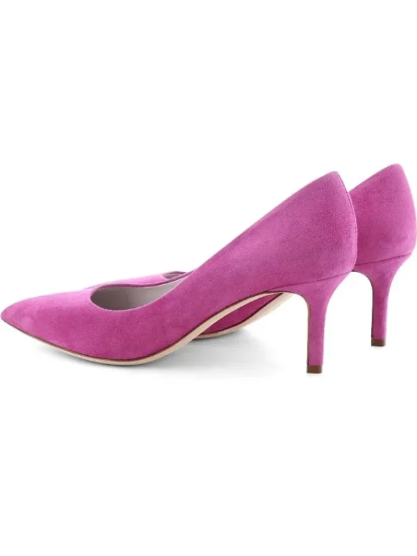 Kennel u0026 Schmenger Footwear | Footwear^Kennel & Schmenger T Pink ROME Suede Court Shoe 71-72500-399