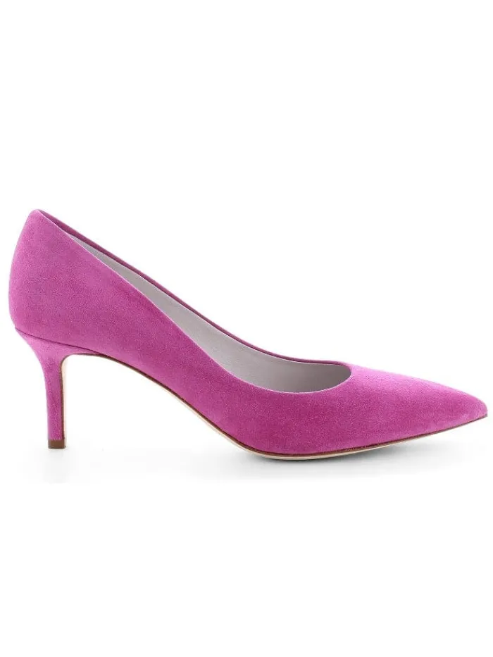 kennel_amp_schmenger_t_pi_2.webp Kennel u0026 Schmenger Footwear | Footwear^Kennel & Schmenger T Pink ROME Suede Court Shoe 71-72500-399