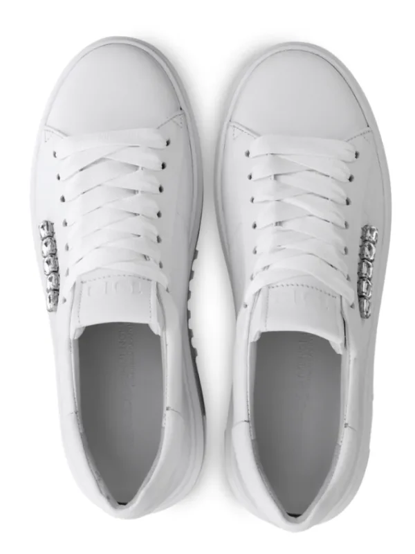 Kennel u0026 Schmenger Footwear | Footwear^Kennel & Schmenger TURN White Trainers With Crystals 31-18570-627 Col