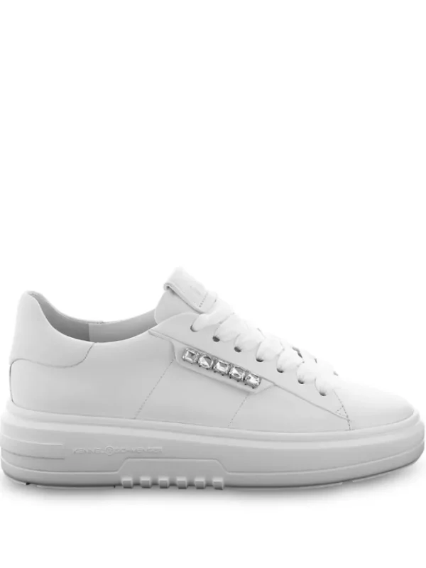 Kennel u0026 Schmenger Footwear | Footwear^Kennel & Schmenger TURN White Trainers With Crystals 31-18570-627 Col