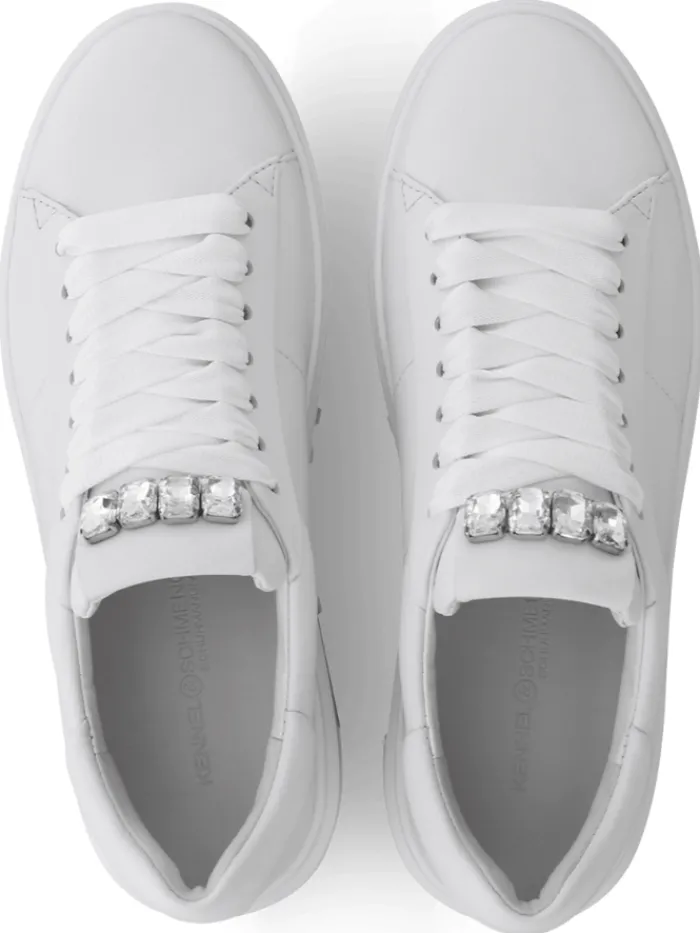kennel_amp_schmenger_wome_0-2.webp Kennel u0026 Schmenger Trainers | Footwear^Kennel & Schmenger Women's TURN White Trainers With Crystal Detail 51-