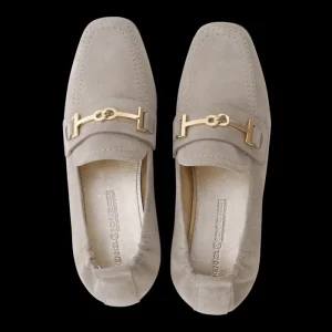 Kennel u0026 Schmenger Footwear | Footwear^Kennel & Schmenger Women's GLORY Beige Loafers With Golden Detail 51-1