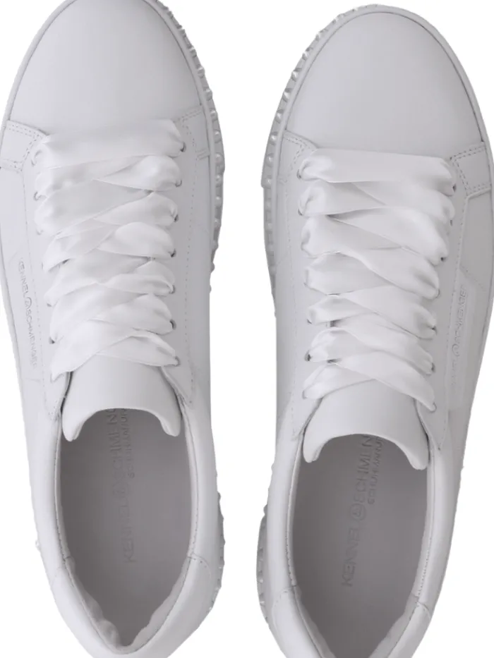 kennel_amp_schmenger_wome_0-5.webp Kennel u0026 Schmenger Footwear | Footwear^Kennel & Schmenger Women's NANO PEARL White Trainers With Pearl Detail