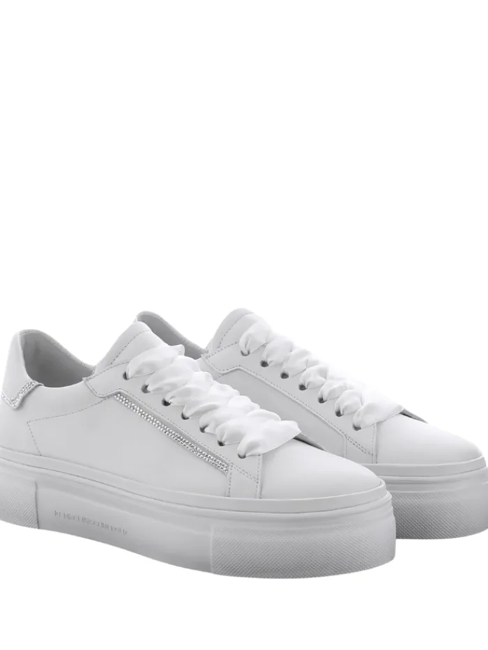 kennel_amp_schmenger_wome_2-4.webp Kennel u0026 Schmenger Footwear | Footwear^Kennel & Schmenger Women's FIX White Trainers With Silver Rhinestone D