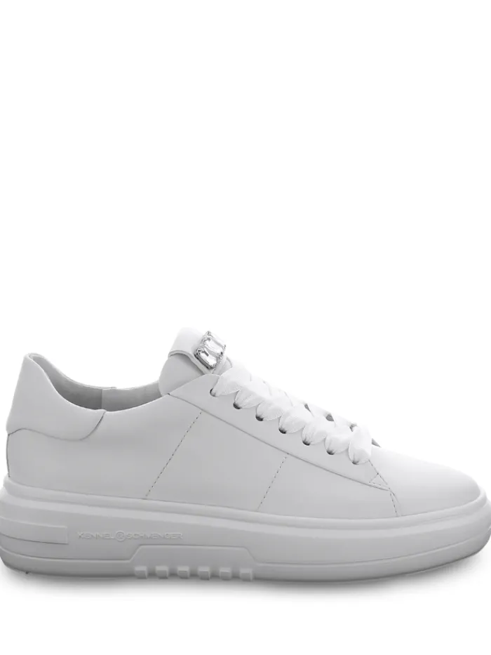kennel_amp_schmenger_wome_3-2.webp Kennel u0026 Schmenger Trainers | Footwear^Kennel & Schmenger Women's TURN White Trainers With Crystal Detail 51-