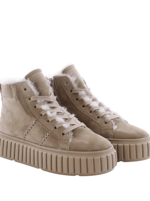 Kennel u0026 Schmenger Footwear | Footwear^Kennel & Schmenger ZAP Beige High Top Suede Boots 41-25030-566