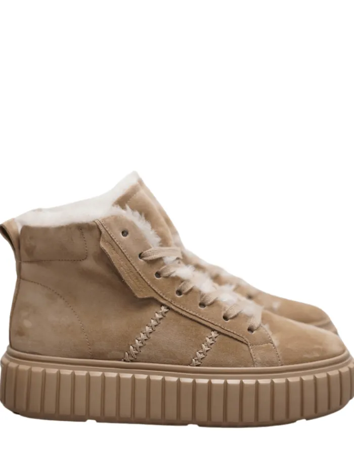 kennel_amp_schmenger_zap__2.webp Kennel u0026 Schmenger Footwear | Footwear^Kennel & Schmenger ZAP Beige High Top Suede Boots 41-25030-566