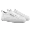 Kennel u0026 Schmenger Footwear | Footwear^Kennel and Schmenger T White Calf Skin Sneakers 51-22530-627