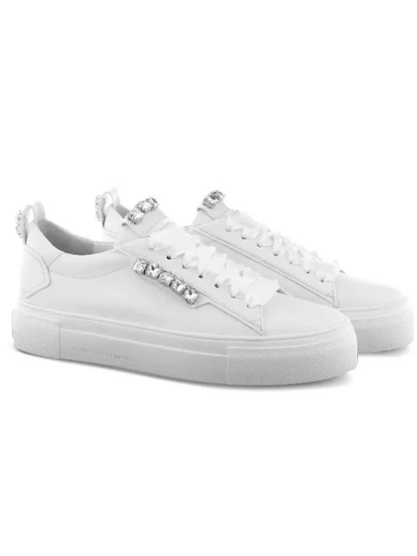 Kennel u0026 Schmenger Footwear | Footwear^Kennel and Schmenger T White Calf Skin Sneakers 51-22530-627