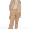 KINROSS Coats And Jackets | Knitwear^Cashmere Doubleknit Jacquard Cardigan In Camel LFSC4-211