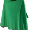 KINROSS Knitwear | Loungewear^Cashmere Fresh Green Rib Detail Poncho LRAC3-240