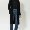 Luisa Cerano Coats And Jackets | Gifts Under £250^Black Long Wool Blend Coat 488326 5879