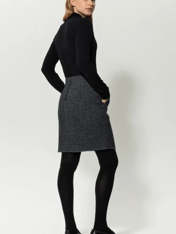 Luisa Cerano Knitwear | Gifts Under £250^Black Turtleneck Pullover 188326 5094 Col 0001