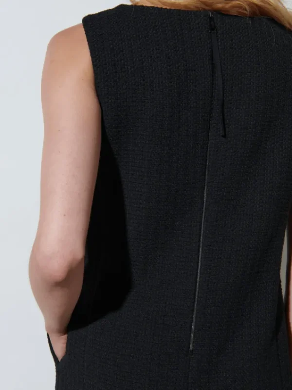 Luisa Cerano Dresses | Gifts Under £250^Black Tweed Look Shift Dress 778412 3506 0001