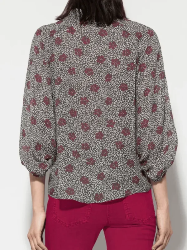 Luisa Cerano Tops | Gifts Under £250^Blouse With Millefeleurs Print 208474 3668 Col 1031