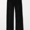 Luisa Cerano Trousers | Gifts Under £250^Cord Wide Leg Trousers In Black 608690 3556 Col 001