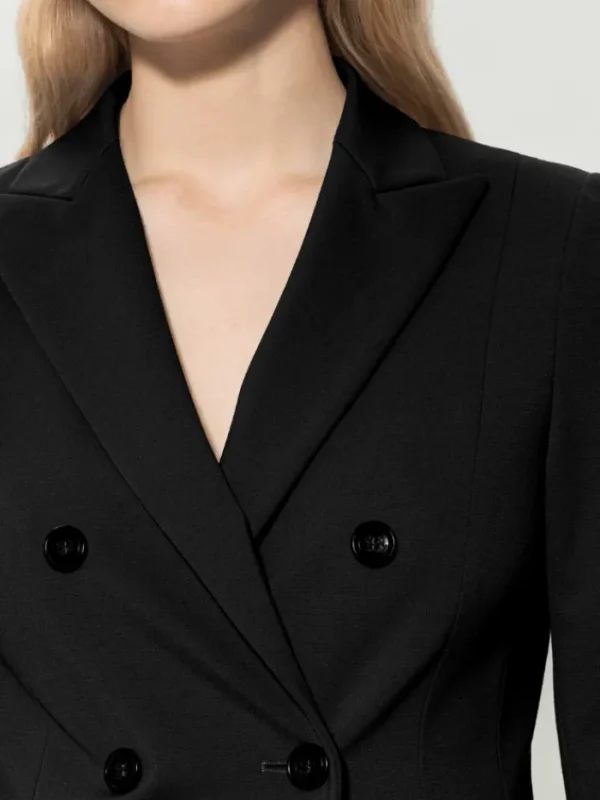 Luisa Cerano Coats And Jackets | Gifts Under £250^Double Breasted Black Blazer 488356 3289