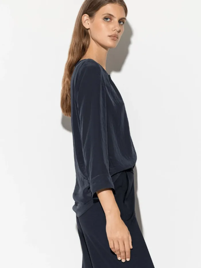 luisa_cerano_flowing_blou_3.webp Luisa Cerano Tops | Gifts Under £250^Flowing Blouse Shirt 297504 3597 Col 0292