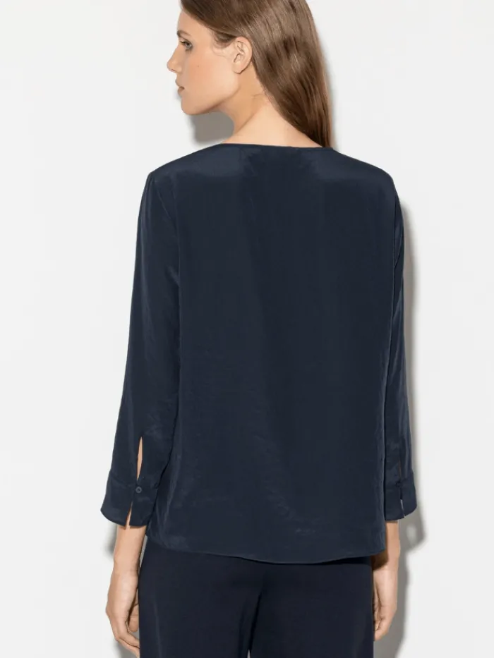 luisa_cerano_flowing_blou_4.webp Luisa Cerano Tops | Gifts Under £250^Flowing Blouse Shirt 297504 3597 Col 0292
