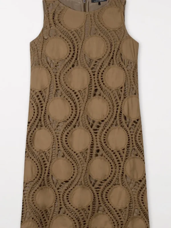 Luisa Cerano Dresses | Gifts Under £250^Mini Dress With Crochet Details 798489 3619 Col 737