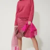 Luisa Cerano Knitwear | Gifts Under £250^Pink Turtleneck Pullover 188302 5292 Col 0453