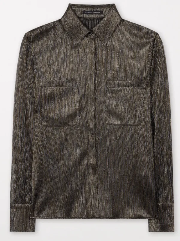 Luisa Cerano Party Wear | Tops^Sparkly Blouse 288401 3557 Col 011