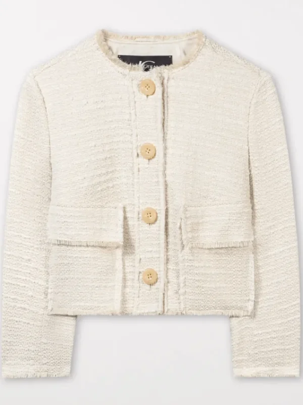 Luisa Cerano Coats And Jackets | Luxury Gifts^Tweed Style Jacket 498015 3490 Col 1087