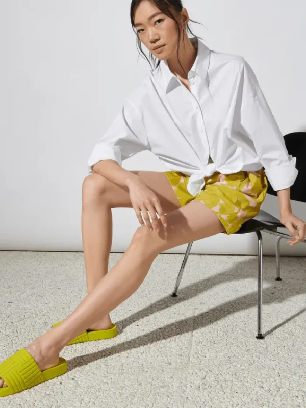 Luisa Cerano Tops | Luxury Gifts^White Blouse With Sleeve Detail 278362 3384 0100