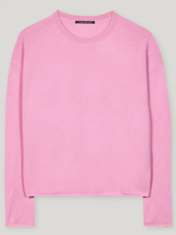 Luisa Cerano Knitwear | Luxury Gifts^Women's Cashmere Blend Jumper In Candy Pink 118606 5871 C