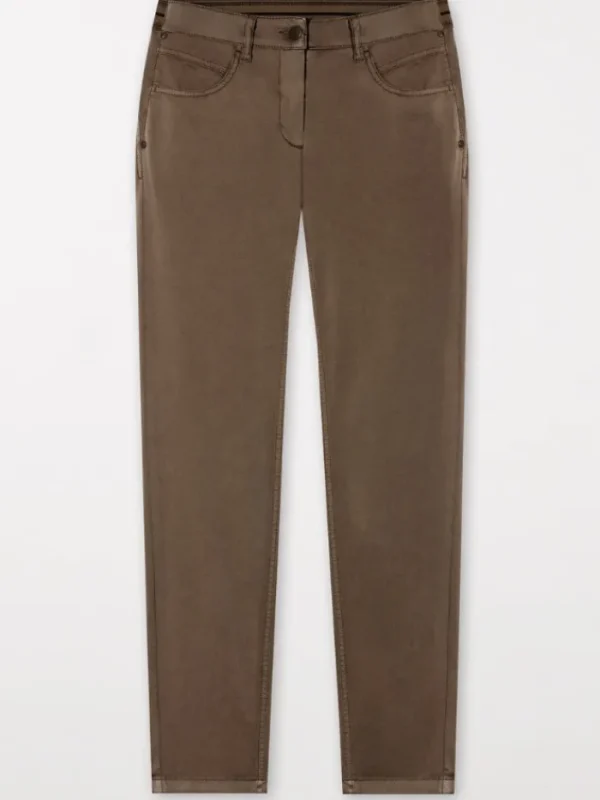 Luisa Cerano Denim | Luxury Gifts^Women's High Stretch Denim Jeans In Tobacco 607600 1883 C