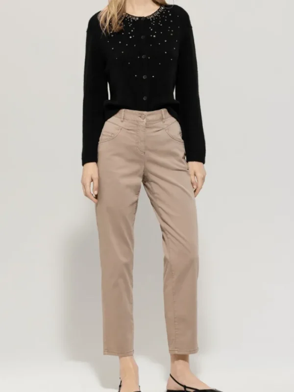Luisa Cerano Denim | Trousers^Women's High Stretch Tapered Denim Trousers 618734 1883 C