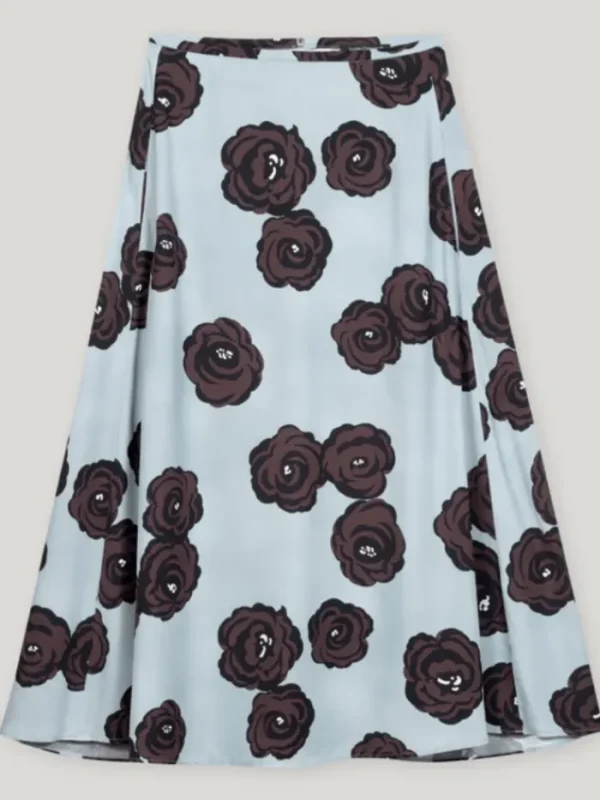 Luisa Cerano Skirts | Luxury Gifts^Women's Maxi Skirt With Flower Print 518272 3728 Col 2197