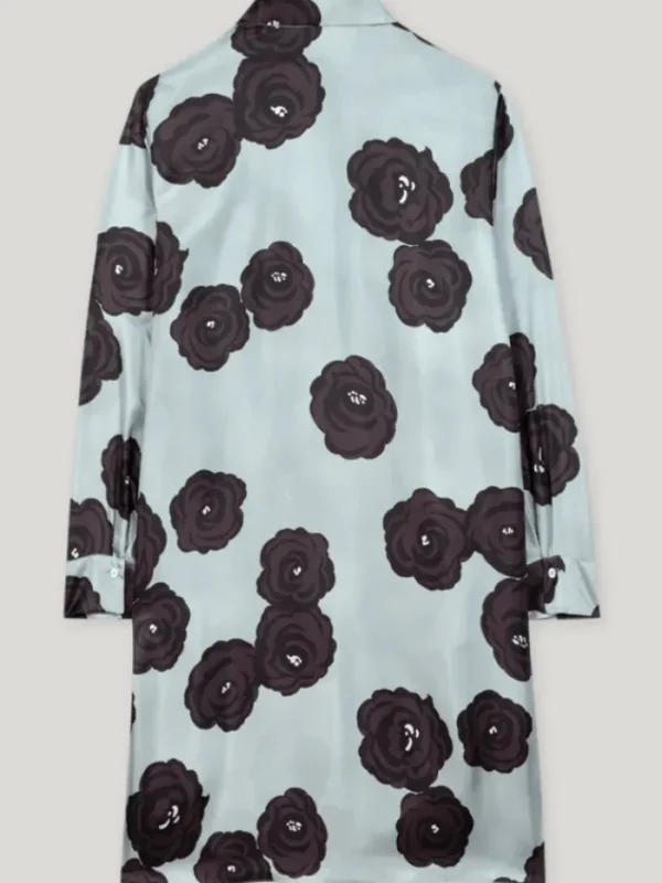 Luisa Cerano Dresses | Luxury Gifts^Women's Silk Shirt Dress With Flower Print 718565 3746 Co