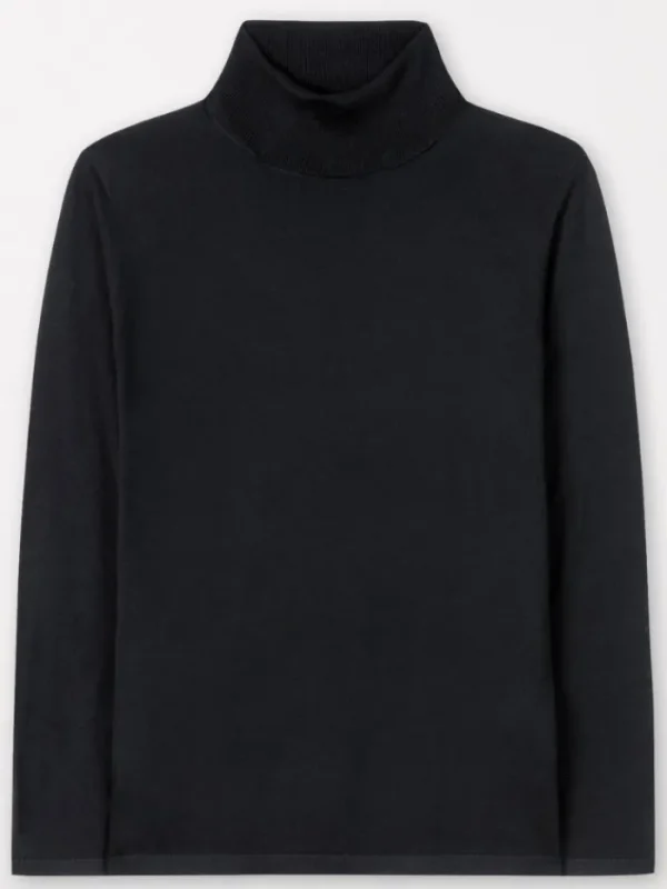 Luisa Cerano Knitwear | Gifts Under £250^Wool Blend Turtleneck Jumper In Dark Grey 188340 5903 Col