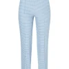 Mac Jeans Gifts Under £50 | Gift Sale^Mac Dream Anna Summer Blue and White Pull On Trousers 5289 0124 145B
