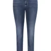 Mac Jeans Denim | Gifts Under £250^Mac Dream Chic Summer Jeans 5471 0355L D853 Dark Used Blue