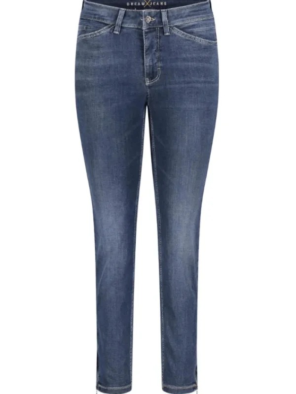 Mac Jeans Denim | Gifts Under £250^Mac Dream Chic Summer Jeans 5471 0355L D853 Dark Used Blue