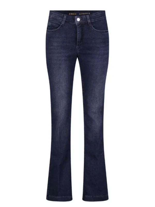 Mac Jeans Denim^Mac Dream M Boot Authentic 5429 90 0356 Jeans D651 Blue Basic Slight U