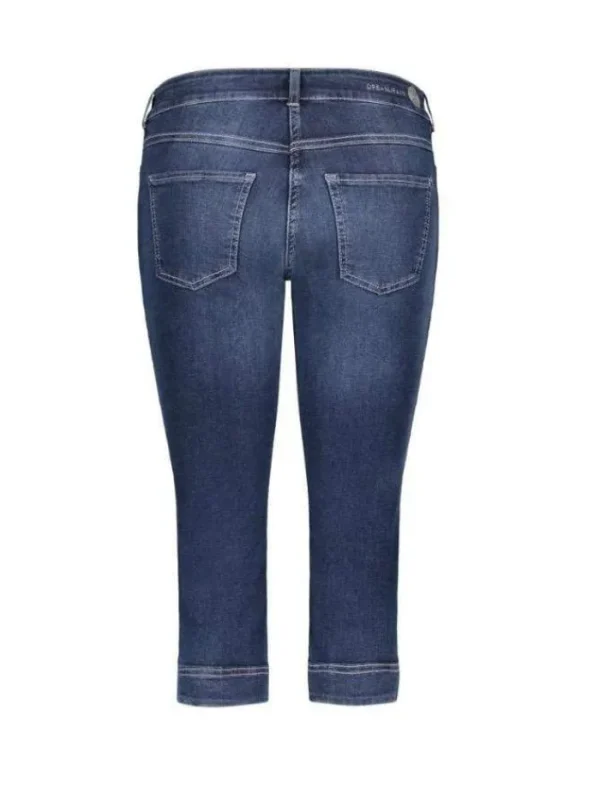 Mac Jeans Denim | Gifts Under £250^Mac Dream M Capri Cropped Jeans 5469 0355 D853 Dark Used Denim