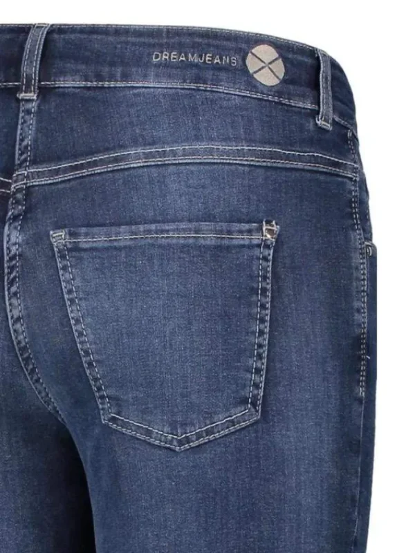 Mac Jeans Denim | Gifts Under £250^Mac Dream M Capri Cropped Jeans 5469 0355 D853 Dark Used Denim