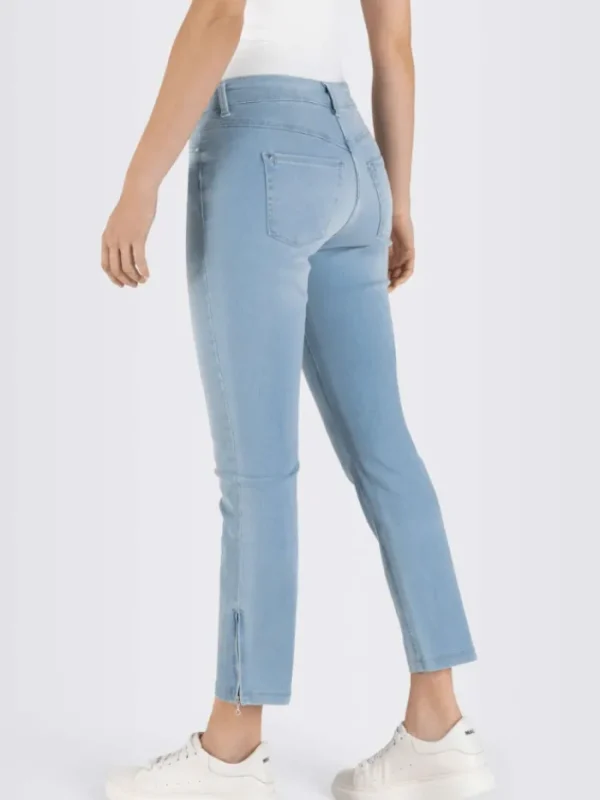Mac Jeans Denim^Mac Dream M Chic Summer Blue Wash Cropped Jeans 5471 0355L D427