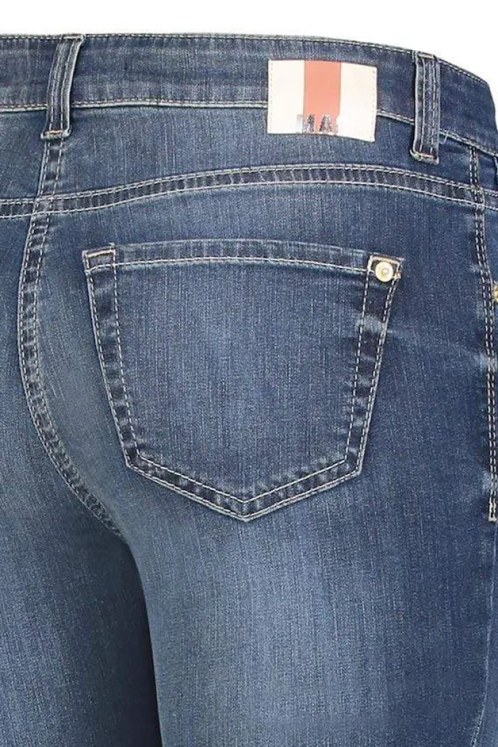 mac_dream_m_slim_straight_3.webp Mac Jeans Denim^Mac Dream M Slim Straight Fit 5943 0380L Jeans D823 Vintage Wash
