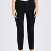 Mac Jeans Denim | Gifts Under £250^MAC Dream M Summer Chic Cropped Jeans In Black-Black 5471 0355L D999