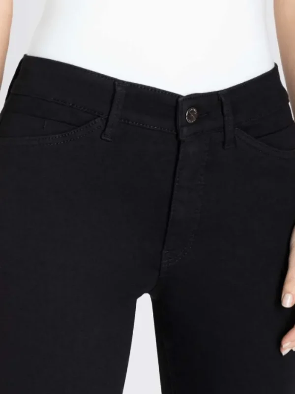 Mac Jeans Denim | Gifts Under £250^MAC Dream M Summer Chic Cropped Jeans In Black-Black 5471 0355L D999