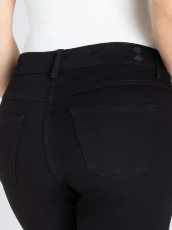 Mac Jeans Denim | Gifts Under £250^MAC Dream M Summer Chic Cropped Jeans In Black-Black 5471 0355L D999