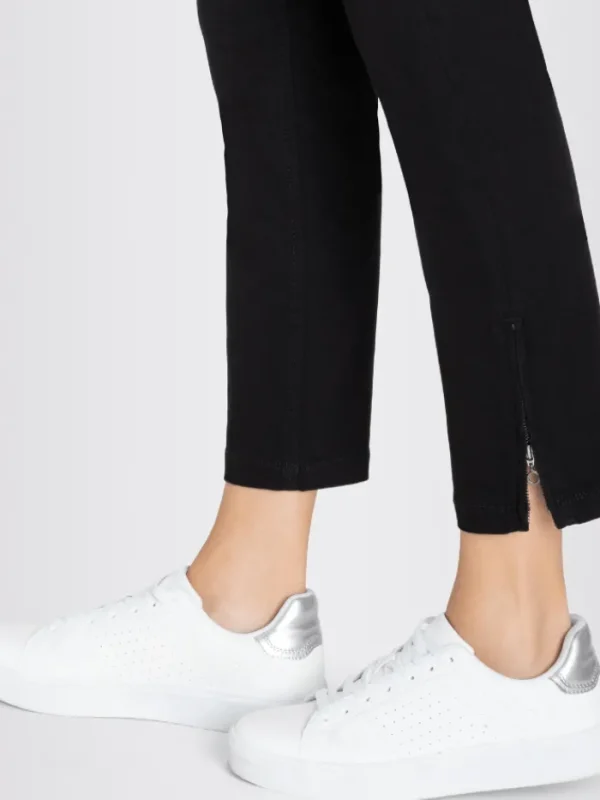 Mac Jeans Denim | Gifts Under £250^MAC Dream M Summer Chic Cropped Jeans In Black-Black 5471 0355L D999