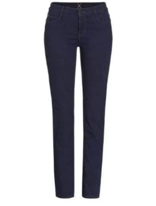 Mac Jeans Denim | Gifts Under £250^Mac Dream Straight Leg Jeans 5401 0355L D801 Dark Blue Rinsewash M