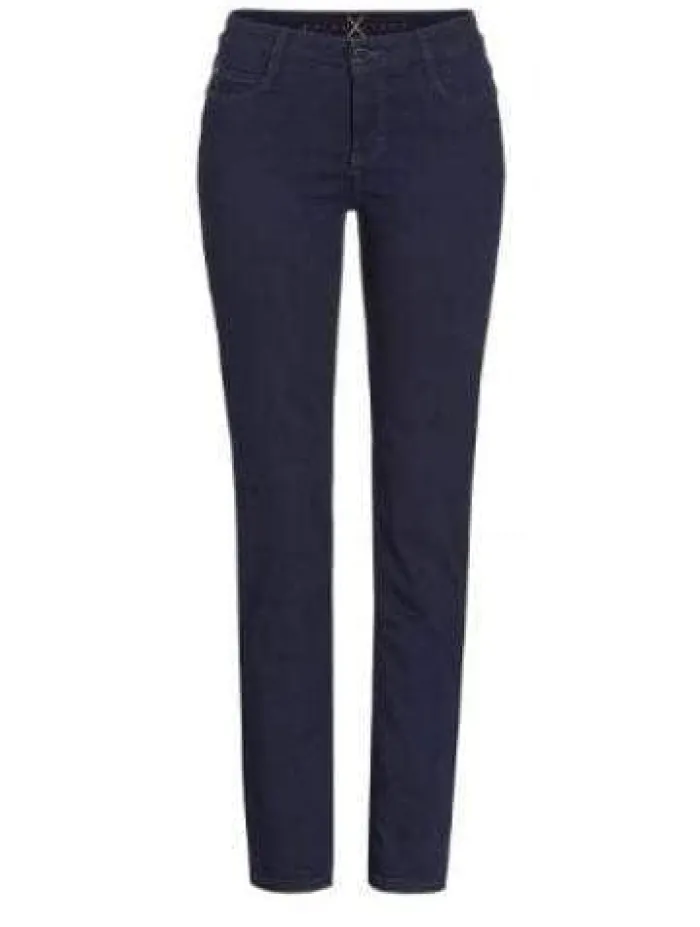 mac_dream_straight_leg_je_0.webp Mac Jeans Denim | Gifts Under £250^Mac Dream Straight Leg Jeans 5401 0355L D801 Dark Blue Rinsewash M