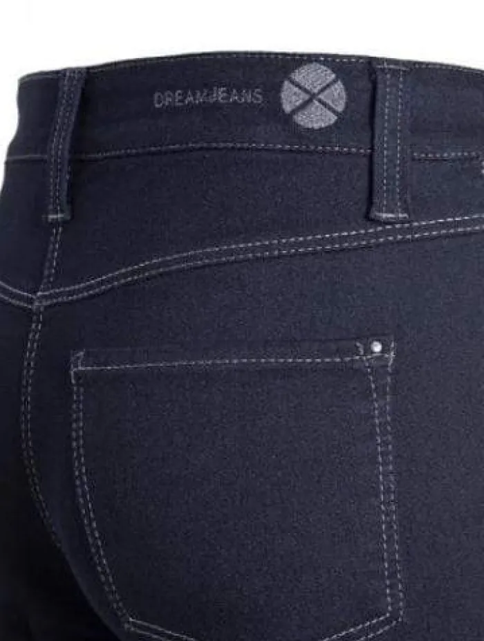 mac_dream_straight_leg_je_1.webp Mac Jeans Denim | Gifts Under £250^Mac Dream Straight Leg Jeans 5401 0355L D801 Dark Blue Rinsewash M
