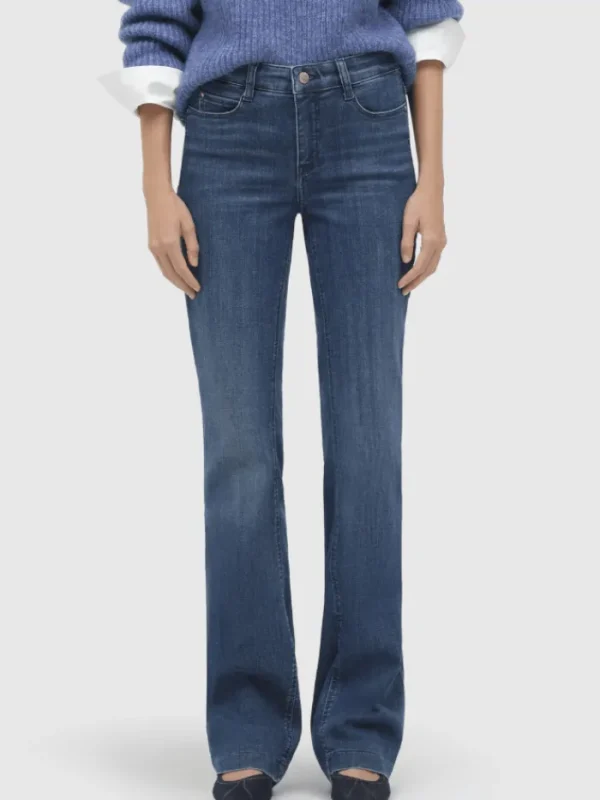 Mac Jeans Denim | Gifts Under £250^DREAM BOOT Women's Authentic Jeans In Cobalt 5429 0358L D574